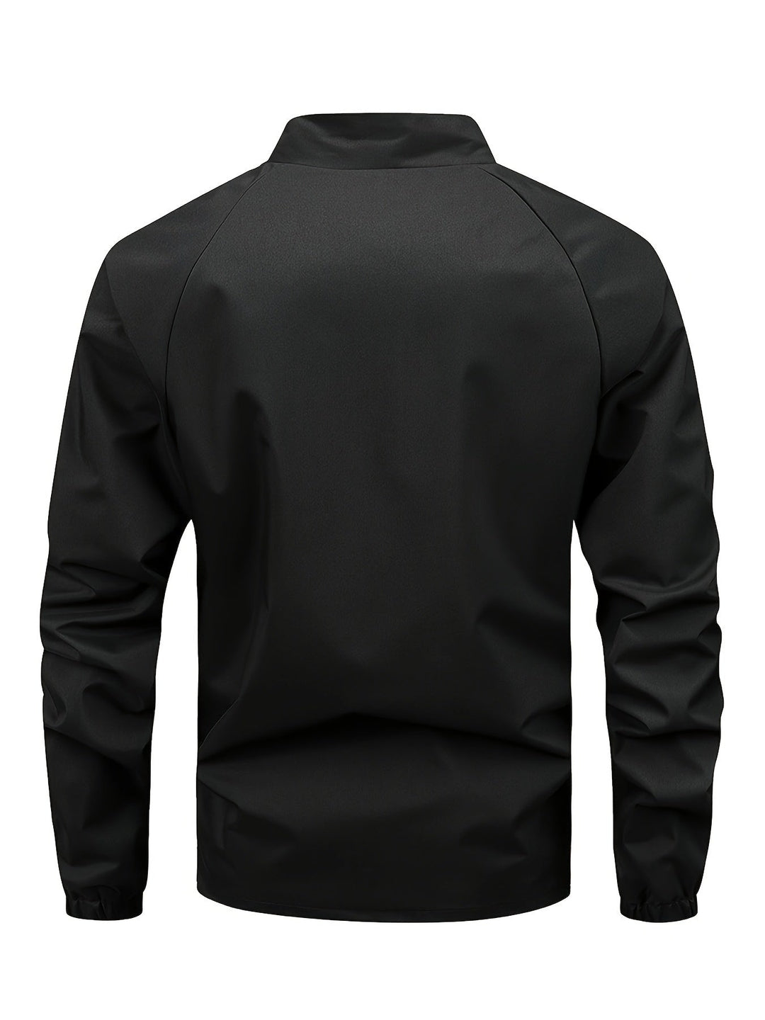 Levoire | Veste Homme Noire Avec Col Montant