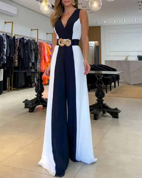Levoire | Combinaison sans manches à jambe large