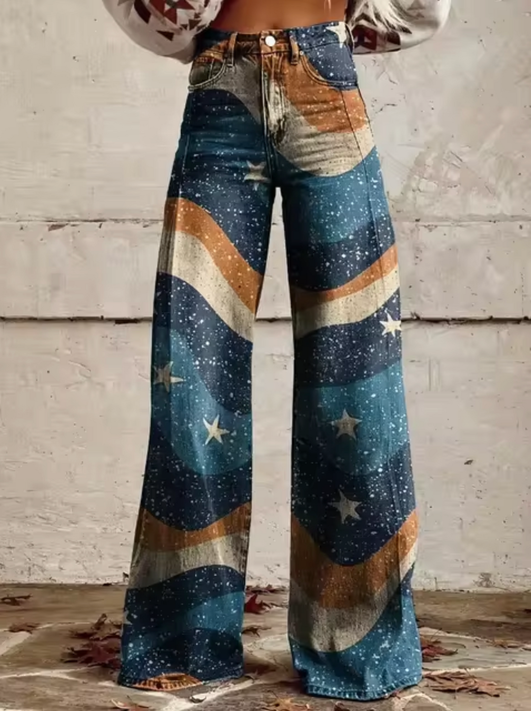 Levoire | Pantalons Larges Rétro Couleur 4