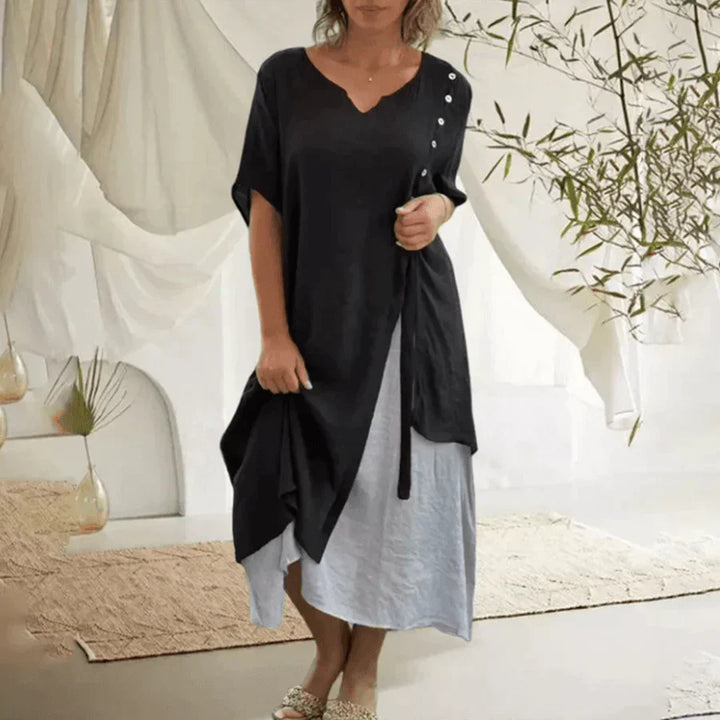 Levoire | Robe élégante de printemps Noir