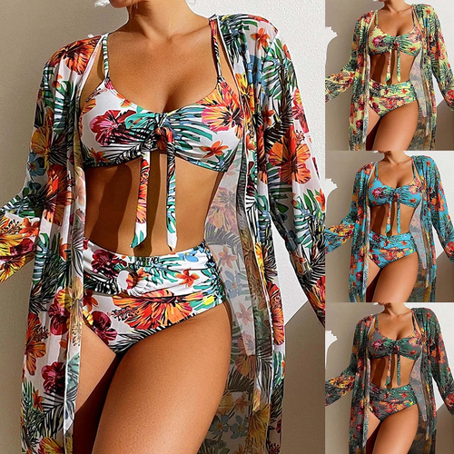Levoire | Ensemble De Bikini Trois Pièces Pour Femmes