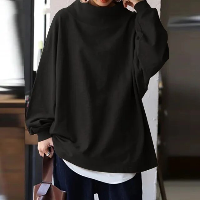 Levoire | Robe Pull Élégante Intemporelle Noir