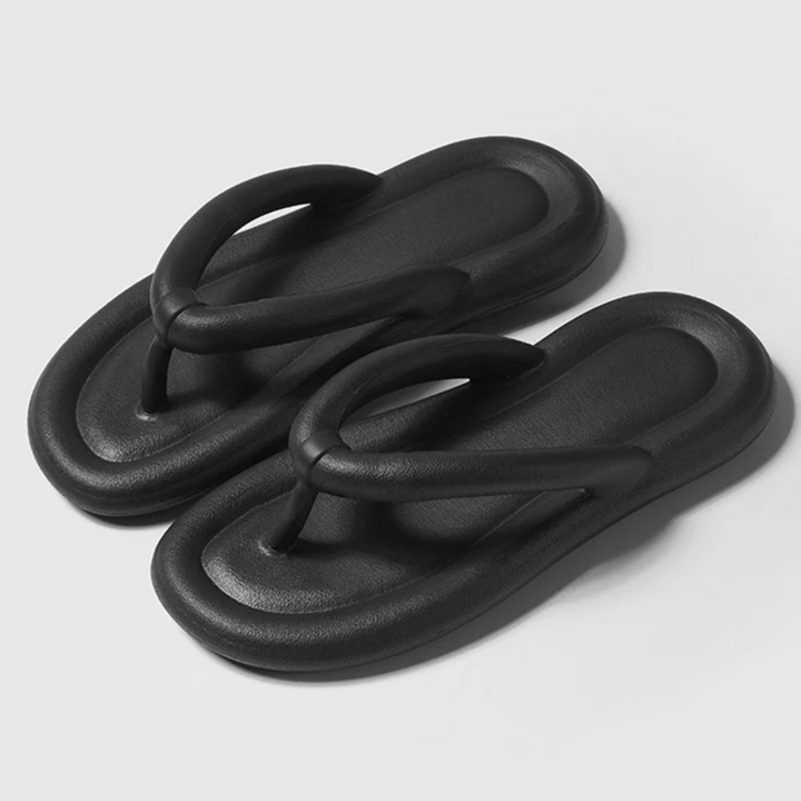 Levoire | Chaussons De Plage Pilvi Très Confortables Noir