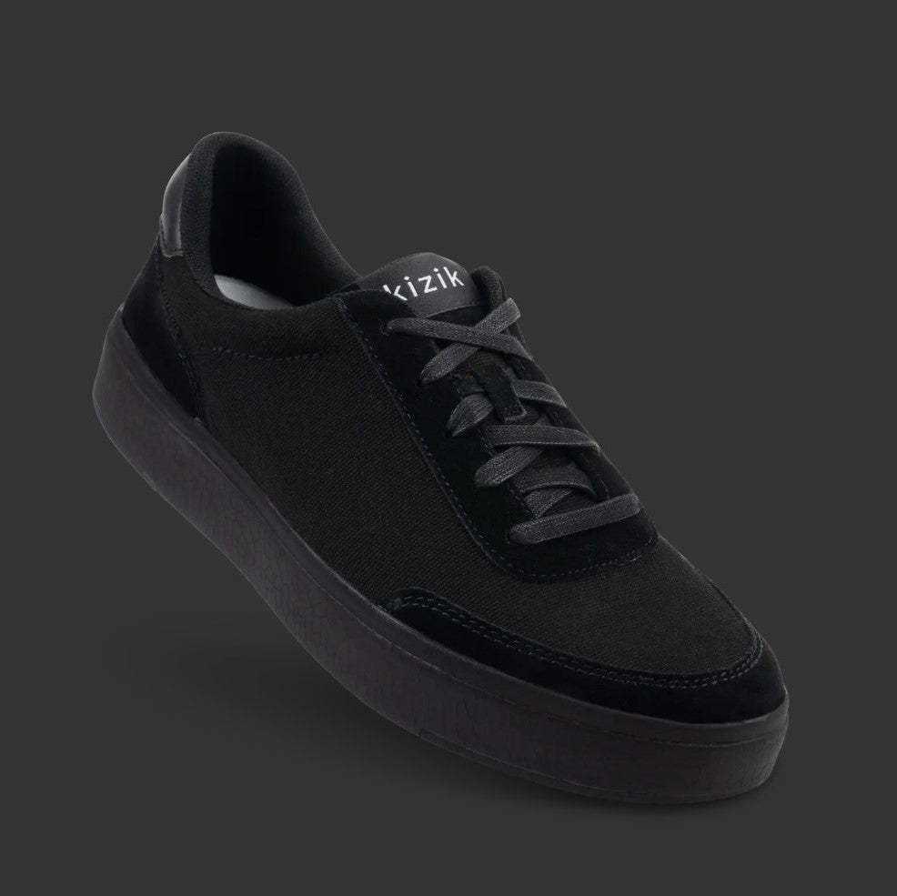 Levoire | Chaussures en toile avec un style luxueux Noir