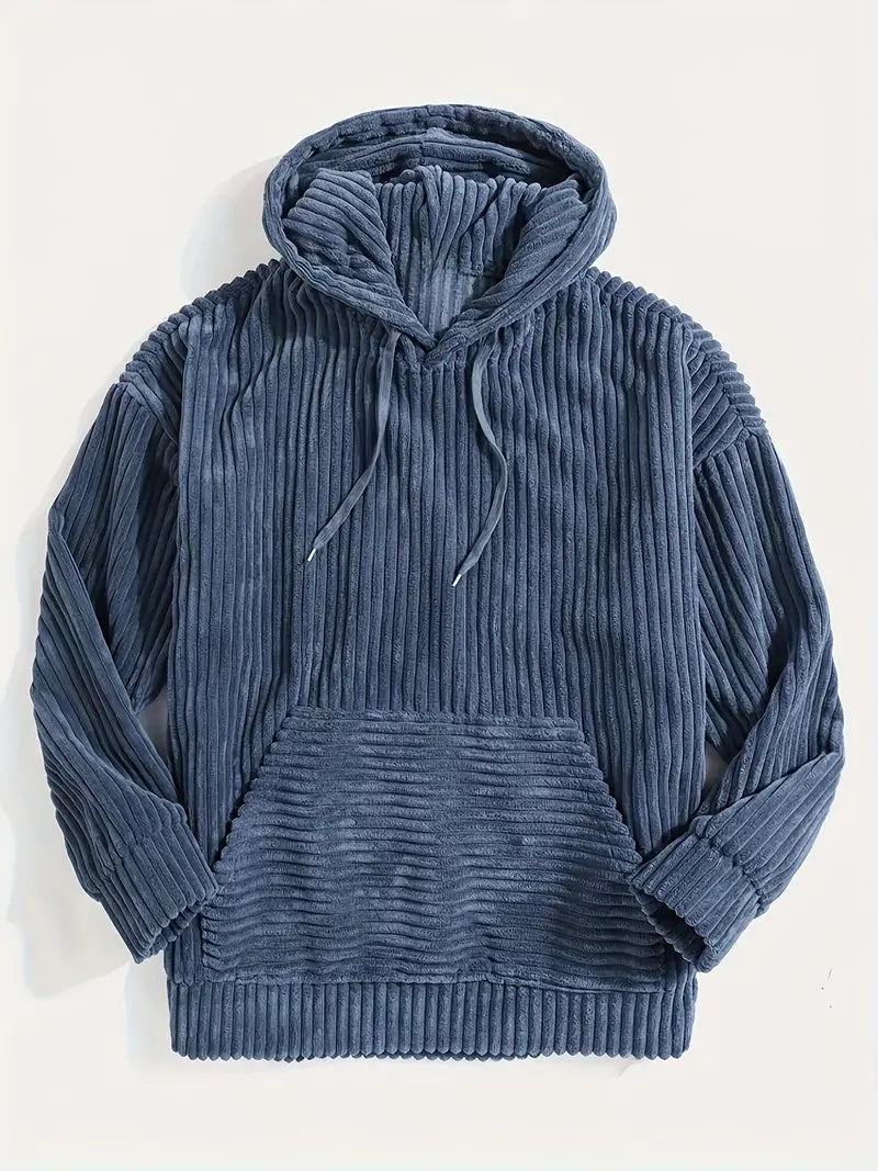 Levoire | Pull Homme À Col Rond Idéal Pour Les Superpositions Bleu