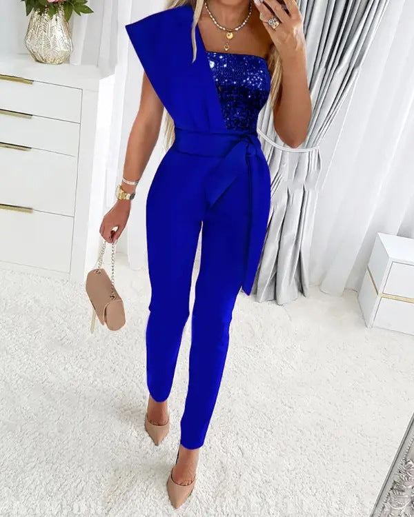 Levoire | Jumpsuit Unique Pour Femmes Bleu
