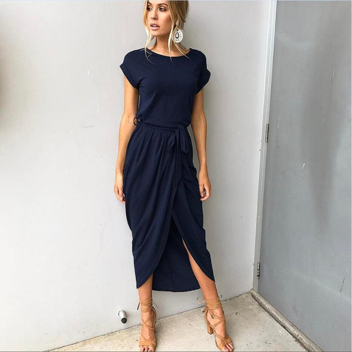 Levoire | Robe Portefeuille Navy