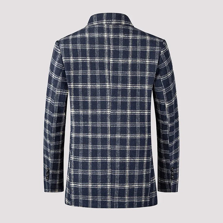 Levoire | Blazer Décontracté À Carreaux