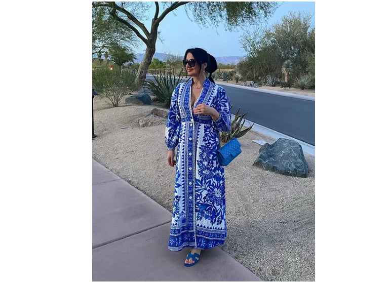 Levoire | Robe Maxi Fleurie