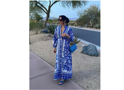 Levoire | Robe Maxi Fleurie