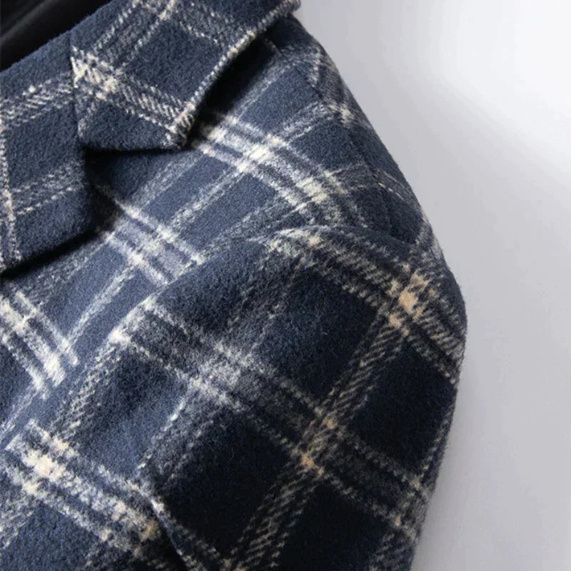 Levoire | Blazer Décontracté À Carreaux