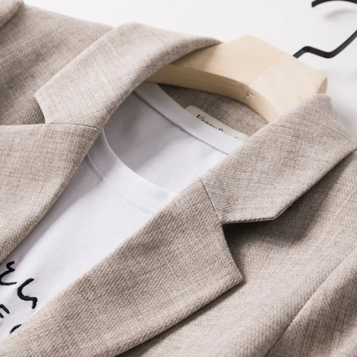 Levoire | Blazer Décontracté À Manches Longues Pour Femmes