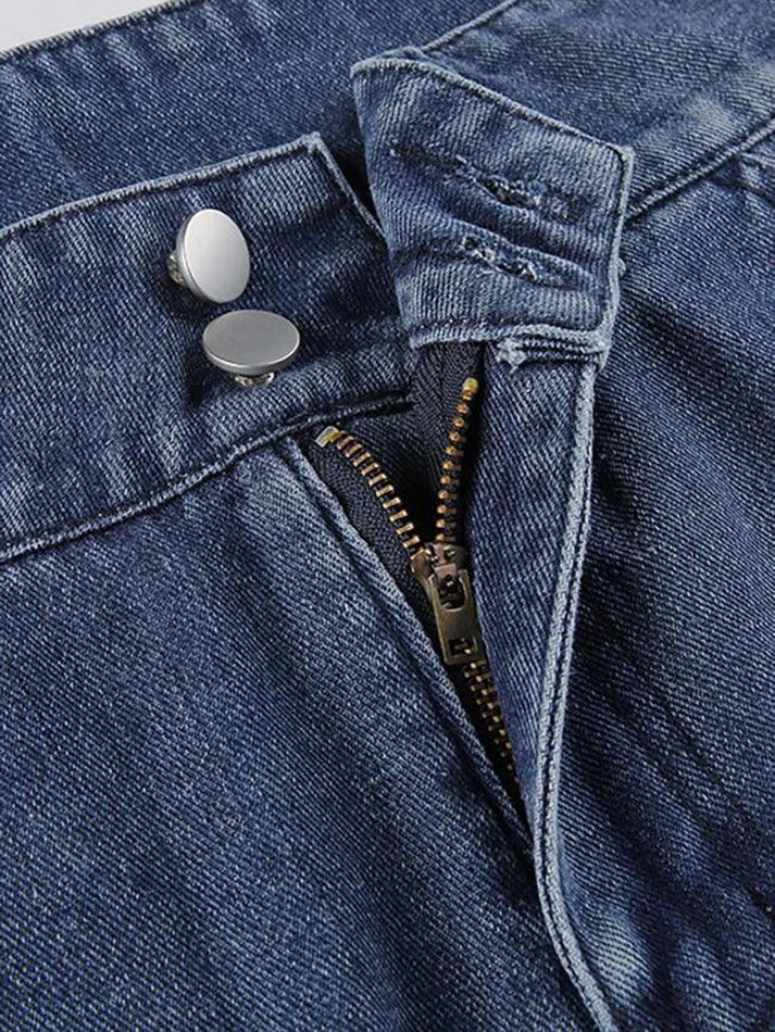 Levoire | Bleichte Cargo Jeans Avec Poches