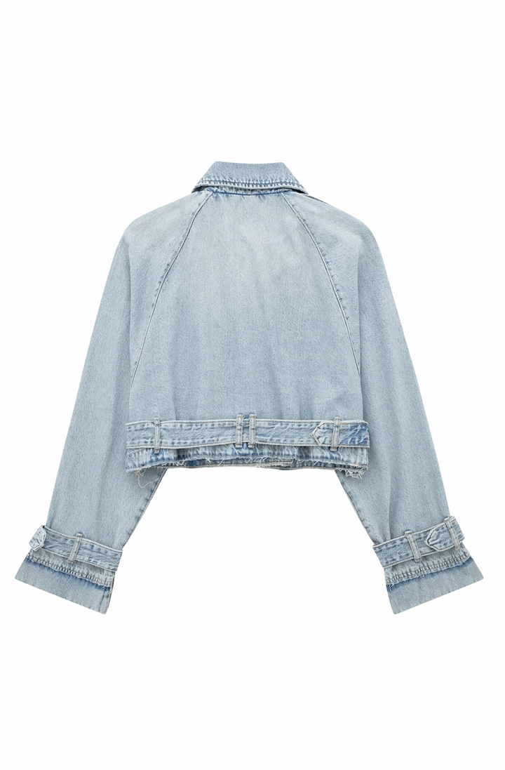 Levoire | Veste En Denim Courte Pour Un Look D'Été