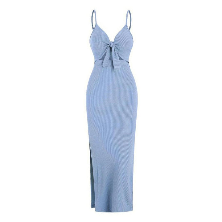 Levoire | Robe Maxi Halka Pour Femmes Avec Un Magnifique Mesh Extensible Ciel