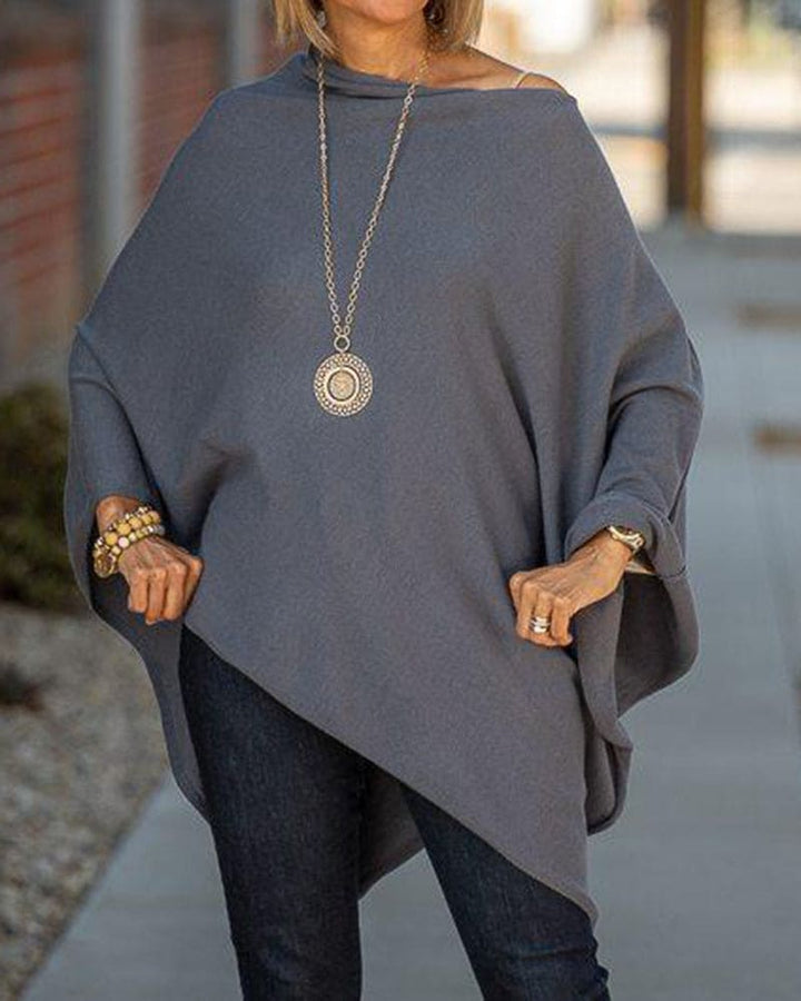 Levoire | Poncho Fuchsia Gris