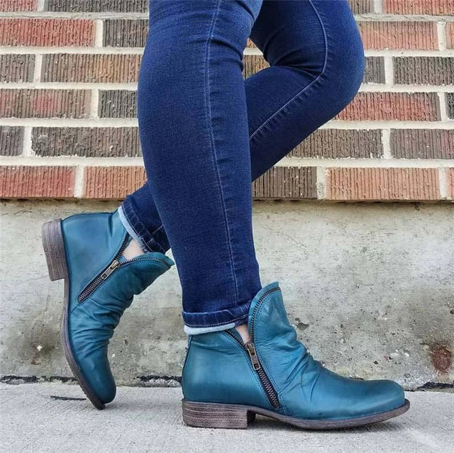 Levoire | Bottines Élégantes Bleu