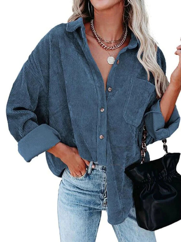 Levoire | T-Shirt Pour Femmes Tendance En Grande Taille Bleu