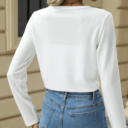 Levoire | Blazer Boléro Élégant Style Polyvalent Pour La Femme Moderne Top