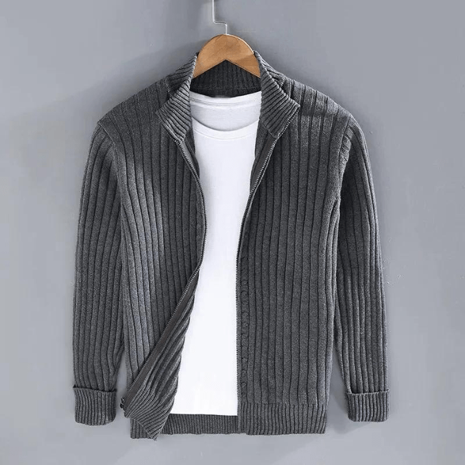 Levoire | Gilet pour hommes décontracté confort Gris foncé