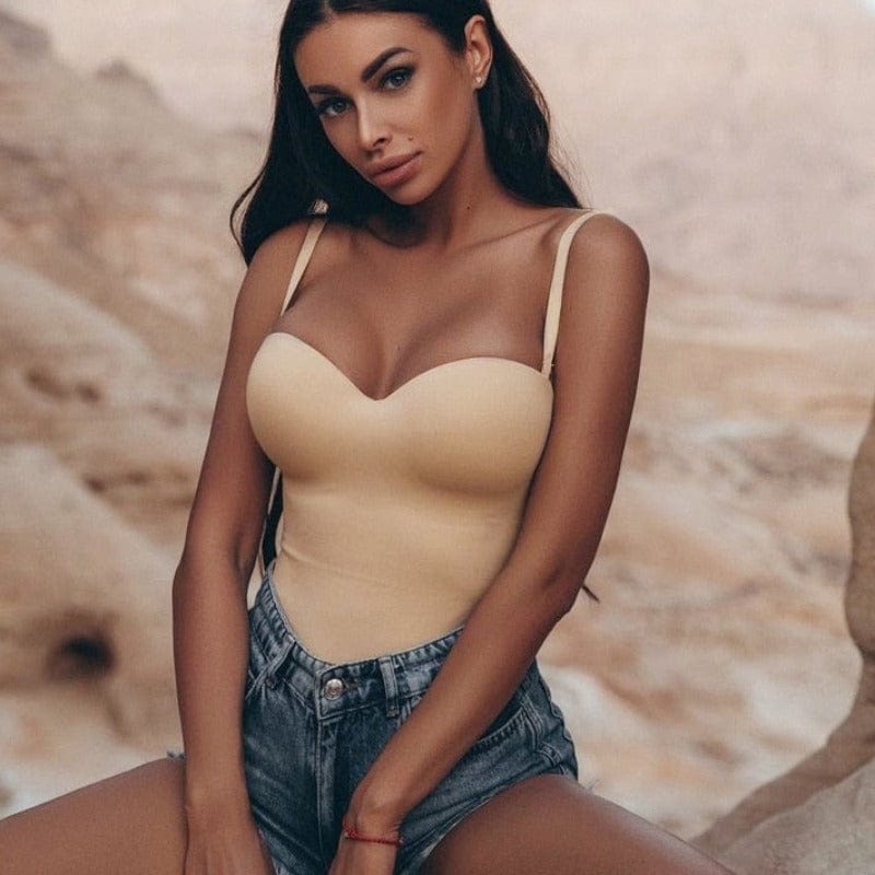 Levoire | Body Avec Bretelles Beige