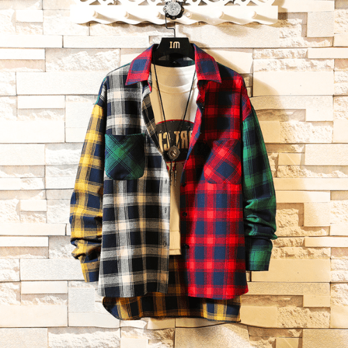 Levoire | Veste pour hommes Vintage Vêtements Style Tendance & Tenue Polyvalente Mélange couleur