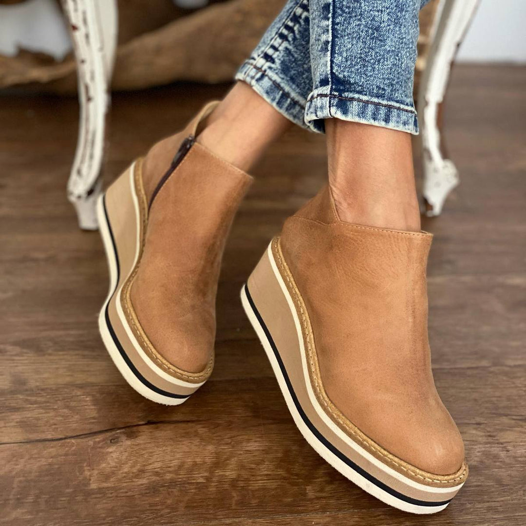 Levoire | Bottes de cheville de Glasgow Beige