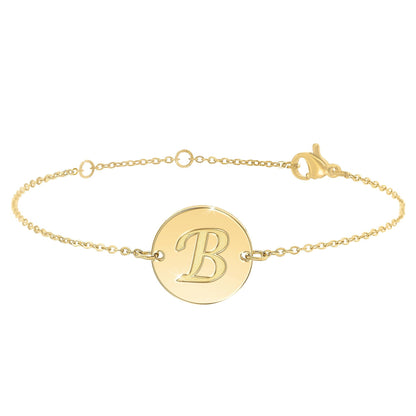 Levoire | lettre initiale en acier inoxydable - Livraison Offerte