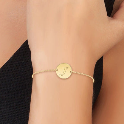 Levoire | lettre initiale en acier inoxydable - Livraison Offerte J Or fin