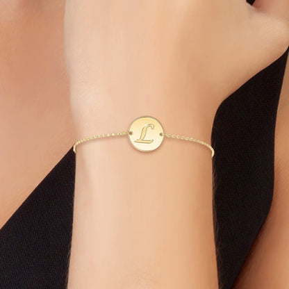 Levoire | lettre initiale en acier inoxydable - Livraison Offerte L Or fin