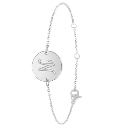 Levoire | lettre initiale en acier inoxydable - Livraison Offerte