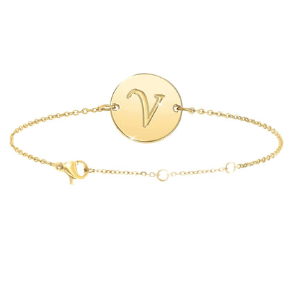 Levoire | lettre initiale en acier inoxydable - Livraison Offerte