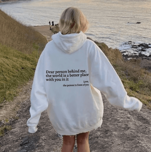 Levoire | Grande taille sweat à capuche femme jumper sweatshirt
