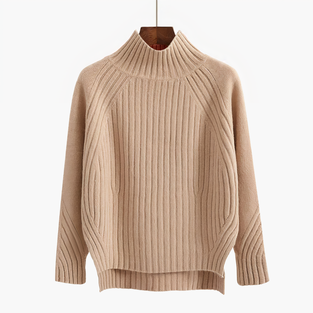 Levoire | Pull-over à col rond Beige