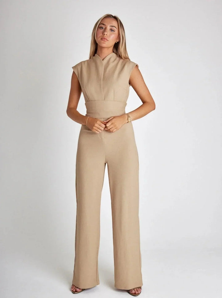 Levoire | Robe Décontractée Avec Imprimé Tropical Khaki