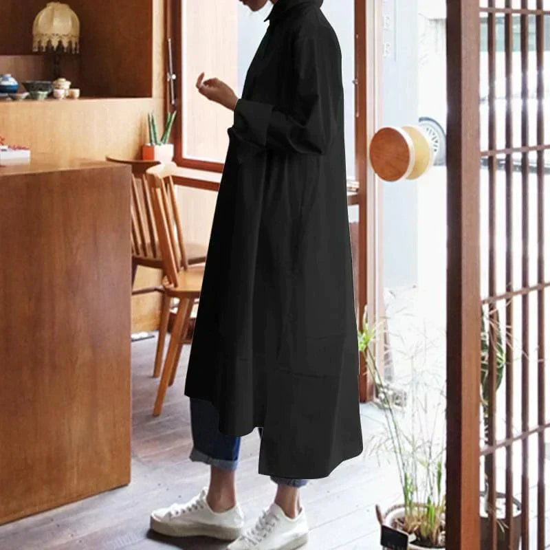 Levoire | Robe En T-Shirt Surdimensionnée Noir