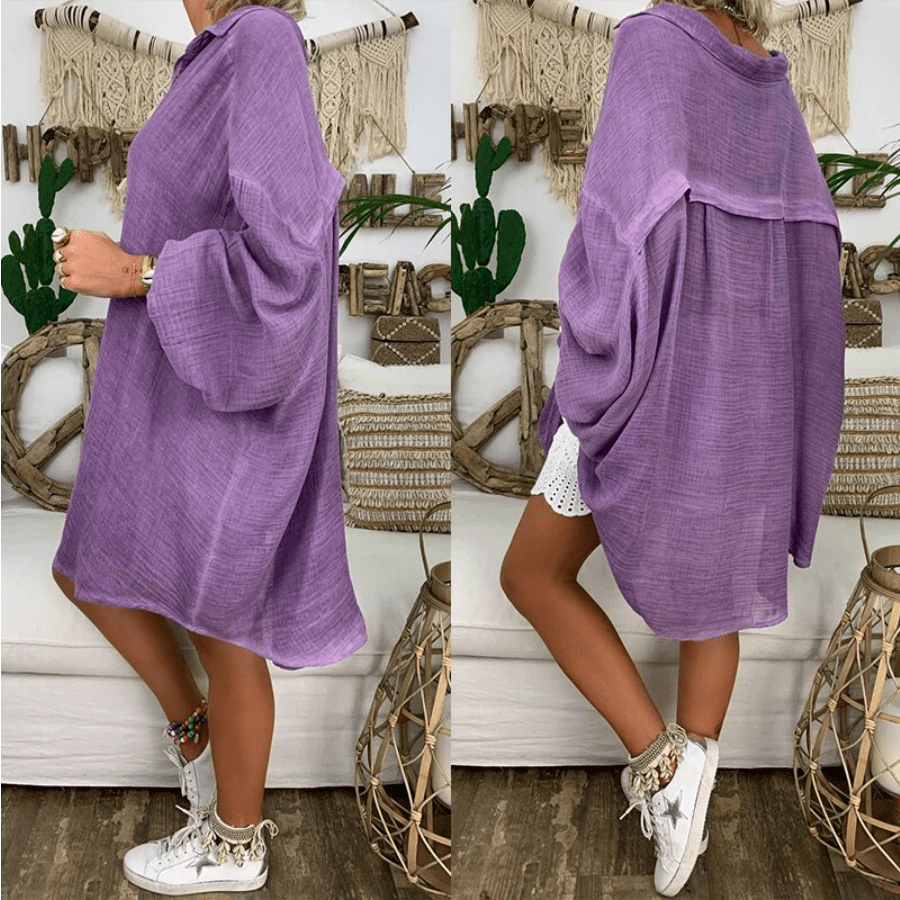 Levoire | Friedens Plus Size Grande Taille Chemise Lilas
