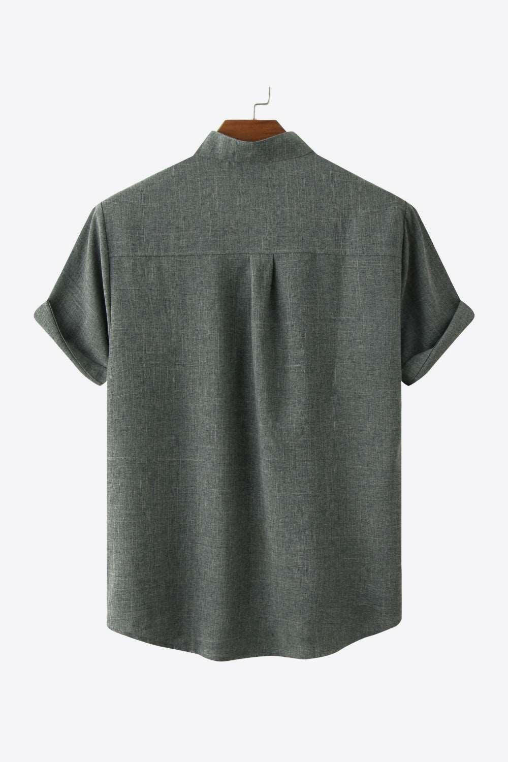Levoire | Boutons Devant Haut Bas Chemise À Poches