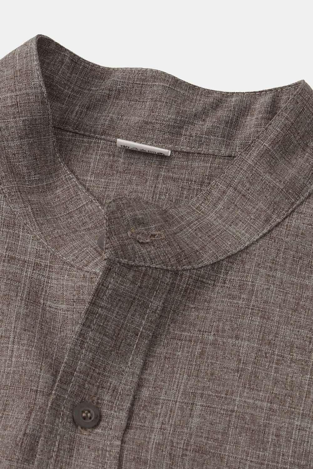Levoire | Boutons Devant Haut Bas Chemise À Poches