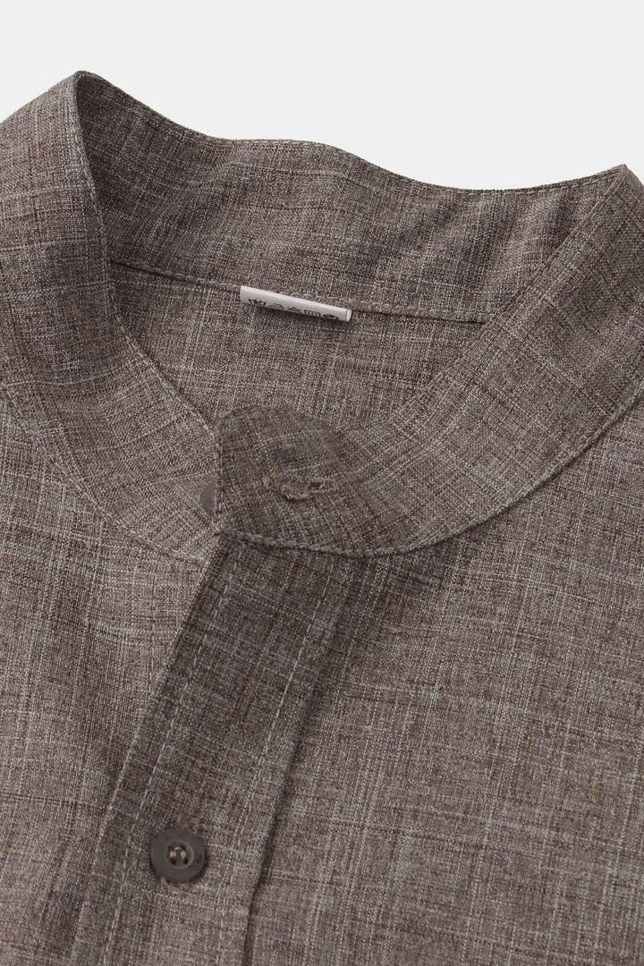 Levoire | Boutons Devant Haut Bas Chemise À Poches