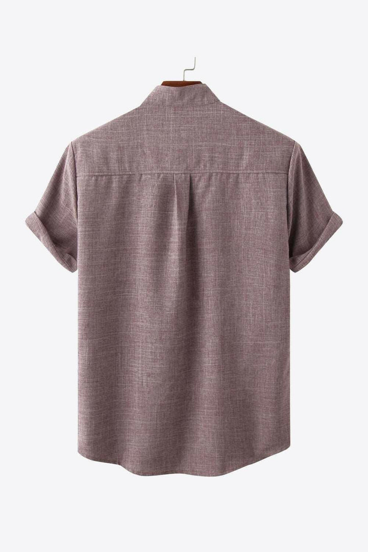 Levoire | Boutons Devant Haut Bas Chemise À Poches