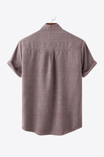 Levoire | Boutons Devant Haut Bas Chemise À Poches