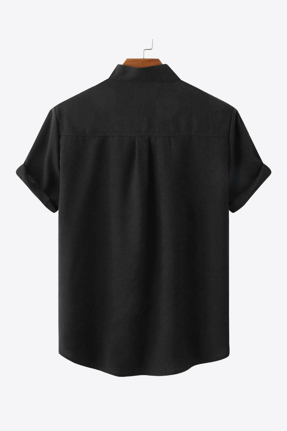 Levoire | Boutons Devant Haut Bas Chemise À Poches