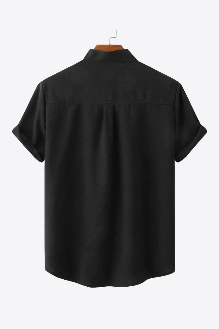 Levoire | Boutons Devant Haut Bas Chemise À Poches
