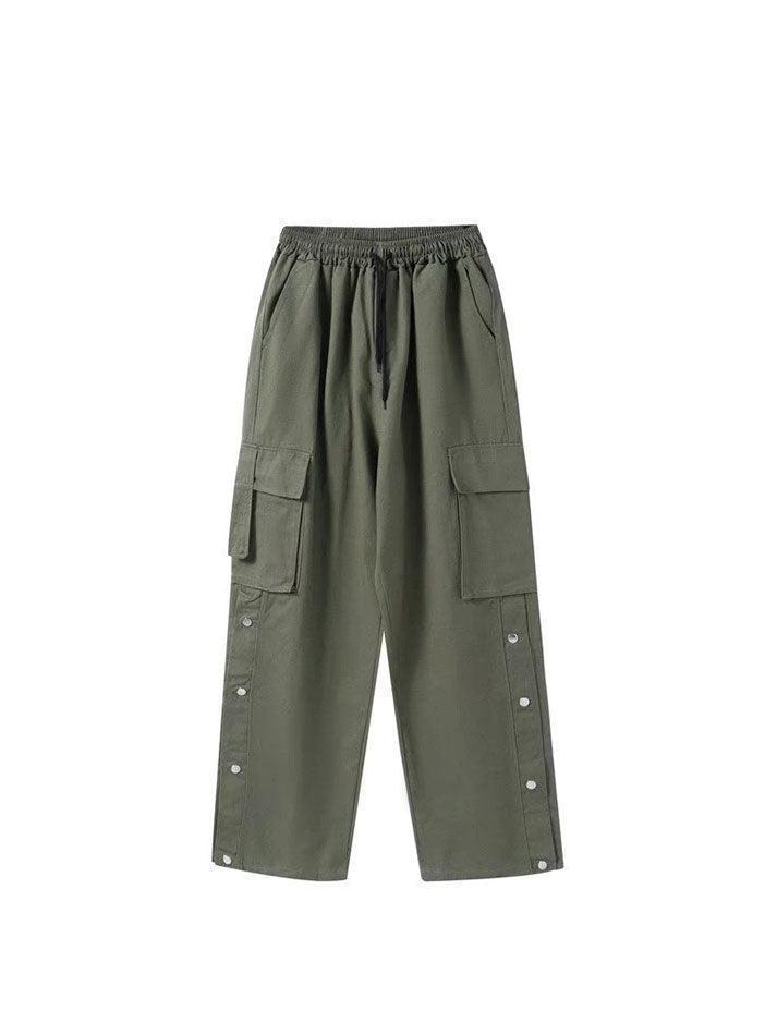 Levoire | Pantalon Cargo Avec Poches À Boutons