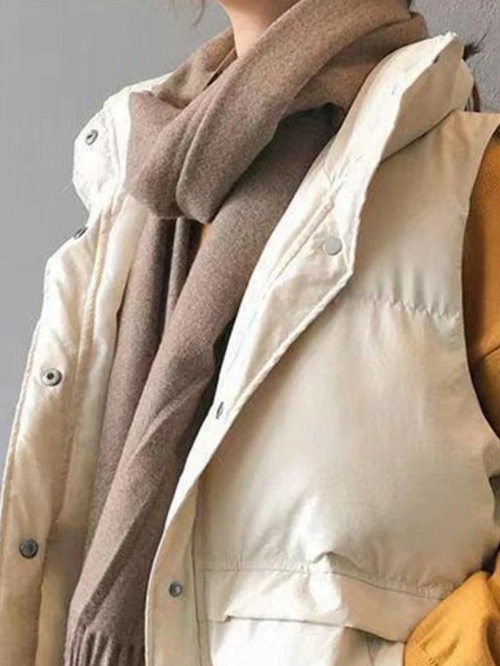 Levoire | Gilet Sans Manches Matelassé À Boutons
