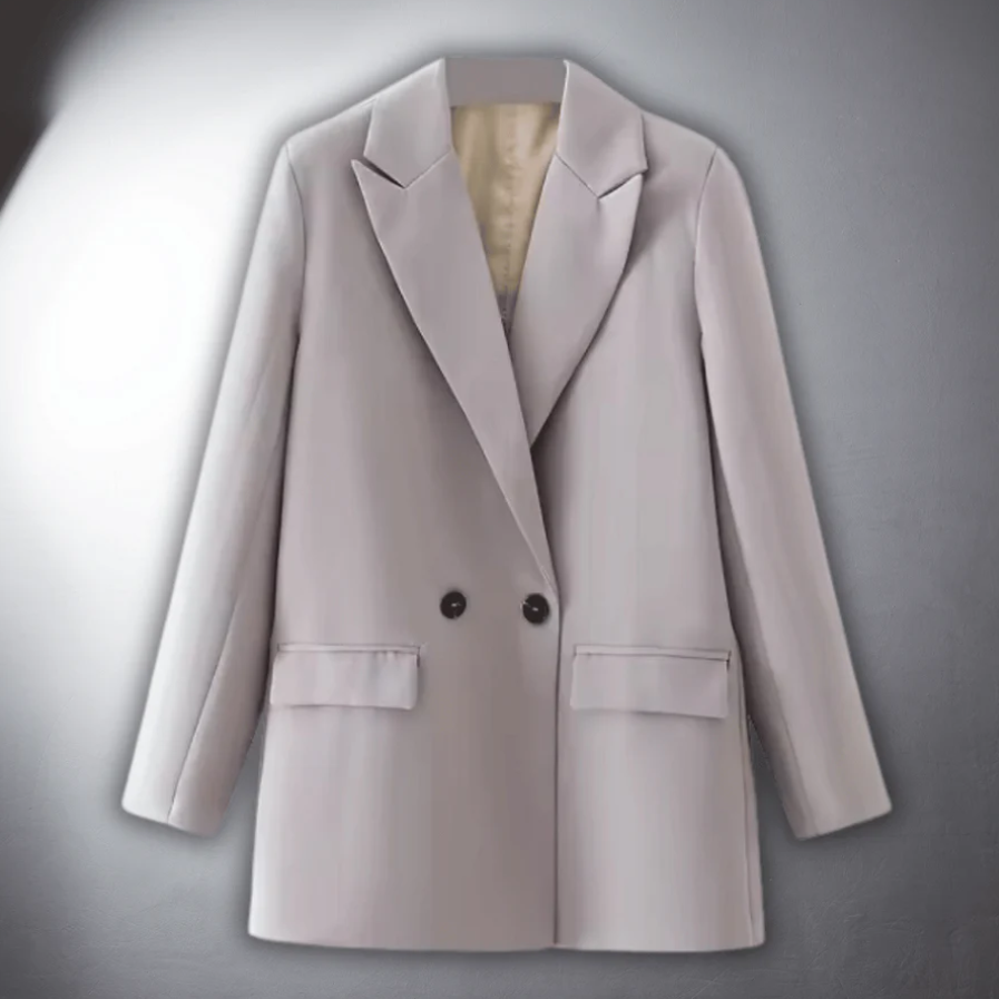 Levoire | Ajustement Parfait Blazer Premium Gris