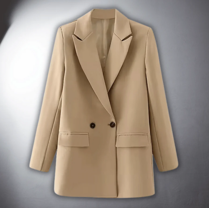 Levoire | Ajustement Parfait Blazer Premium Khaki