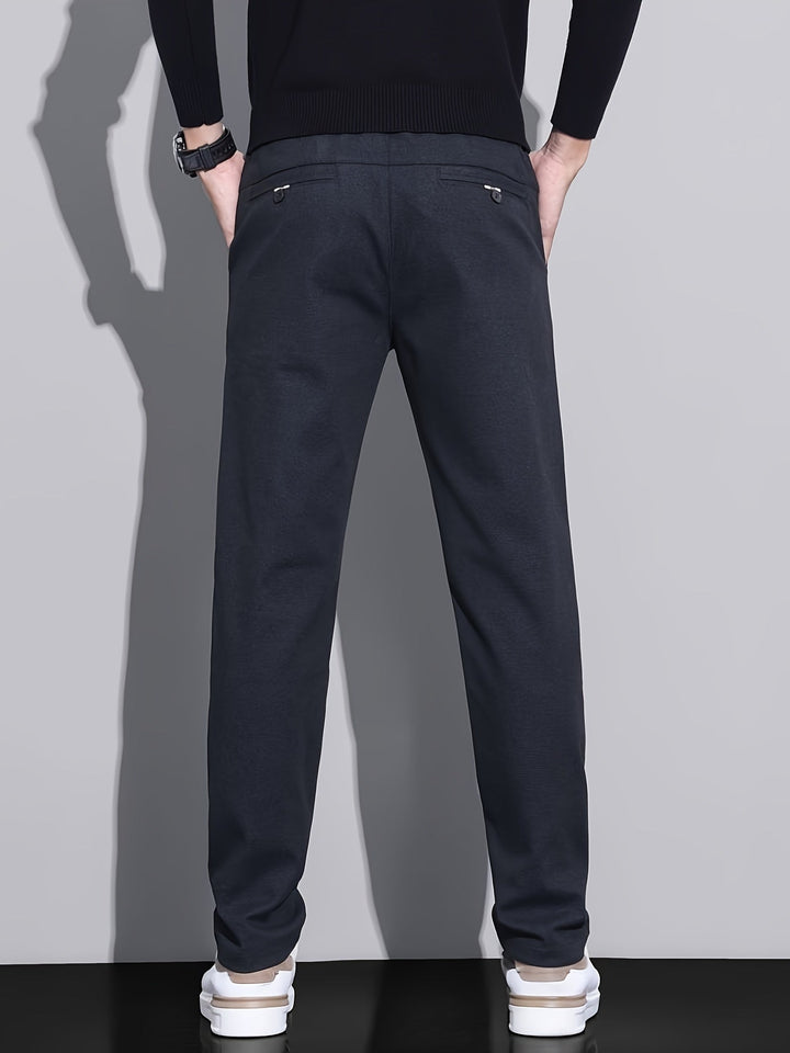 Levoire | Slim Fit Pantalon De Loisirs Pour Hommes En Tissu Respirant Et Élastique