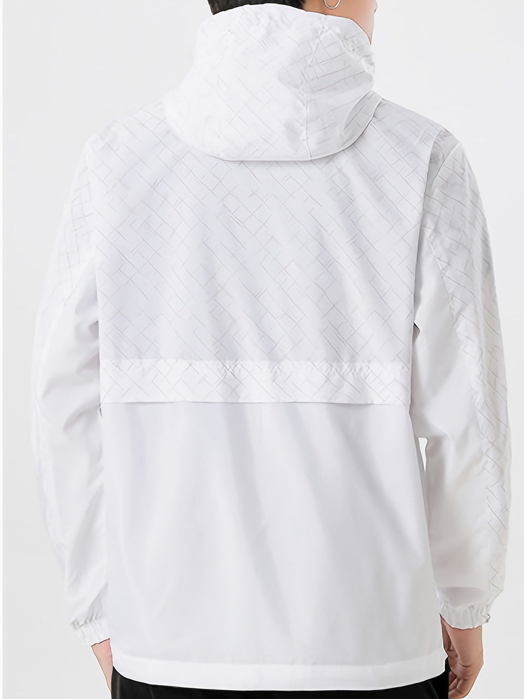 Levoire | Veste De Pluie Pour Hommes À Motif Écossais